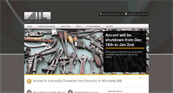 Desktop Screenshot of ancast.mb.ca